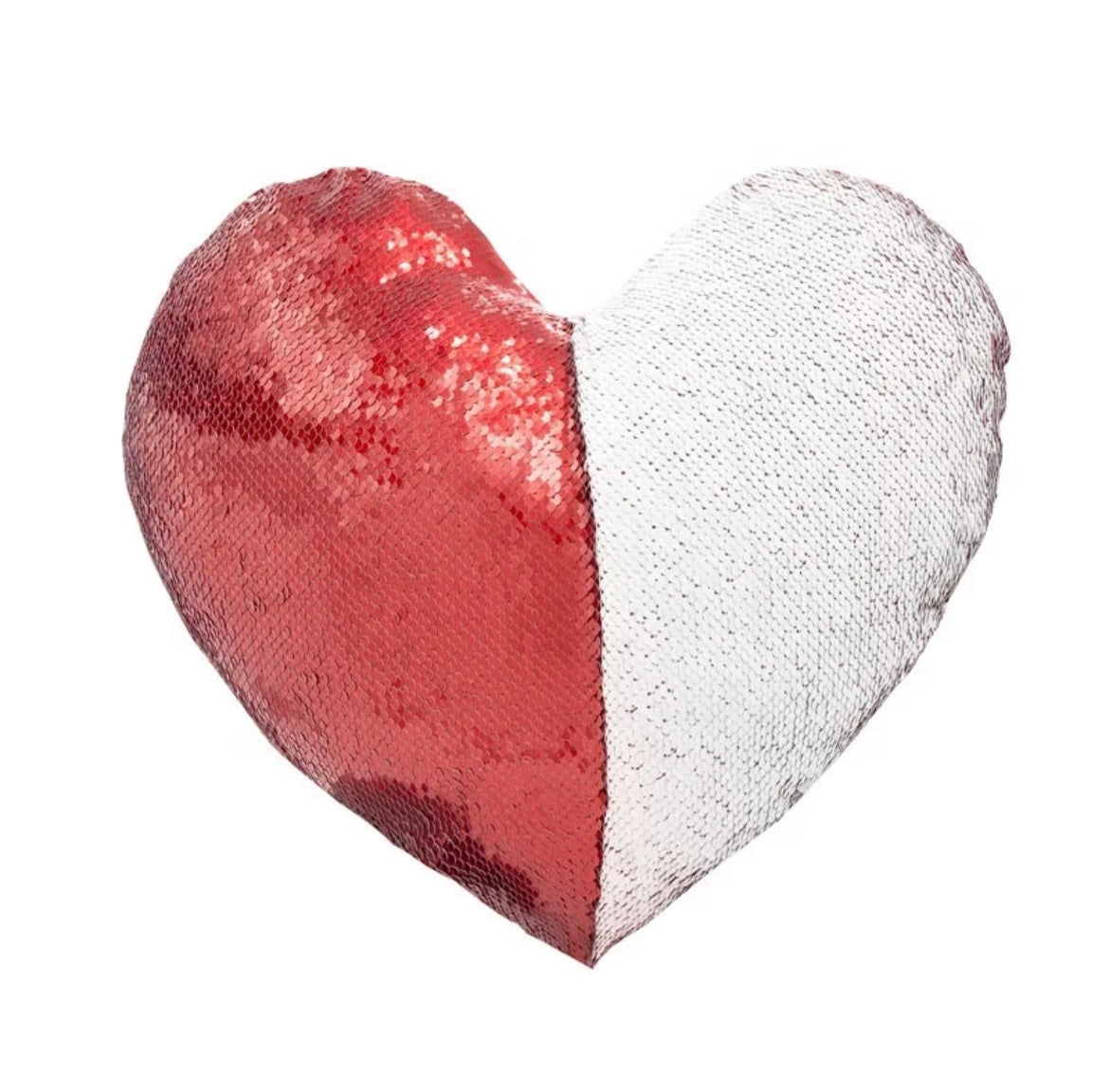 Sublimation Heart Sequin Pillow Case