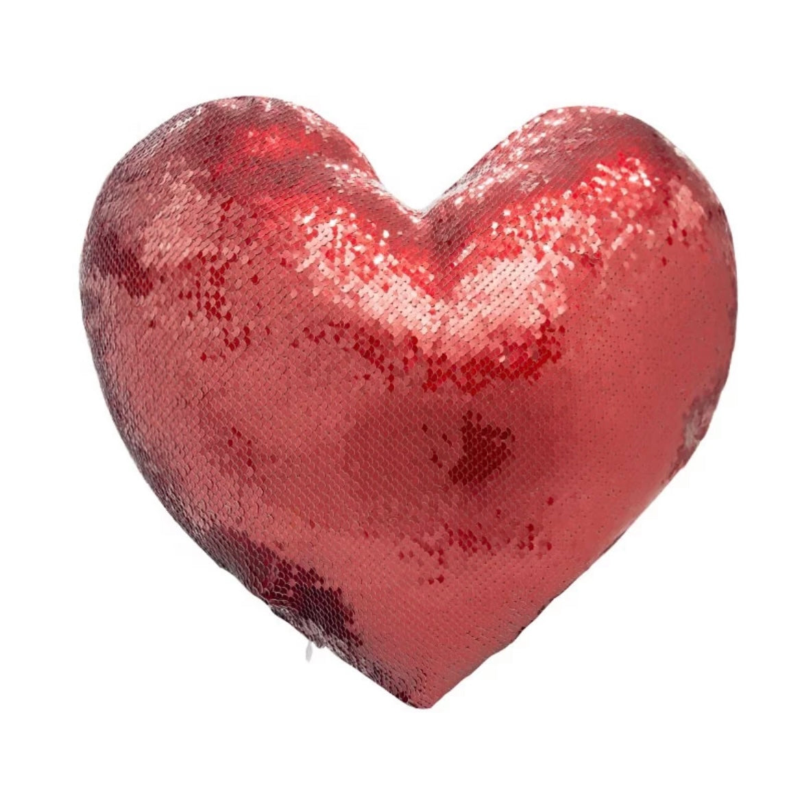 Sublimation Heart Sequin Pillow Case